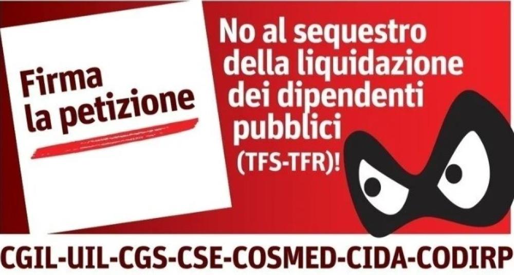 Tfs anticipato, i sindacati lanciano la petizione: "Stop al sequestro"